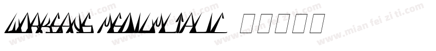 worksans mediumltalic字体转换